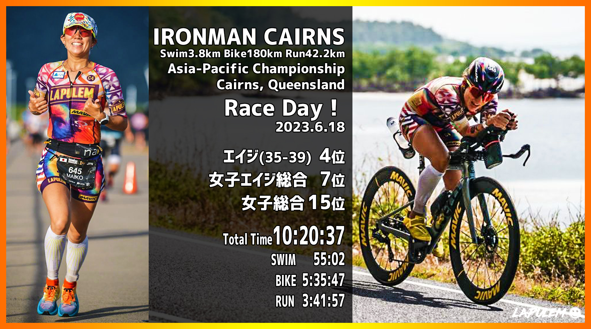 IRONMAN Cairns 2023 Race Day！ 2023.6.18🎥